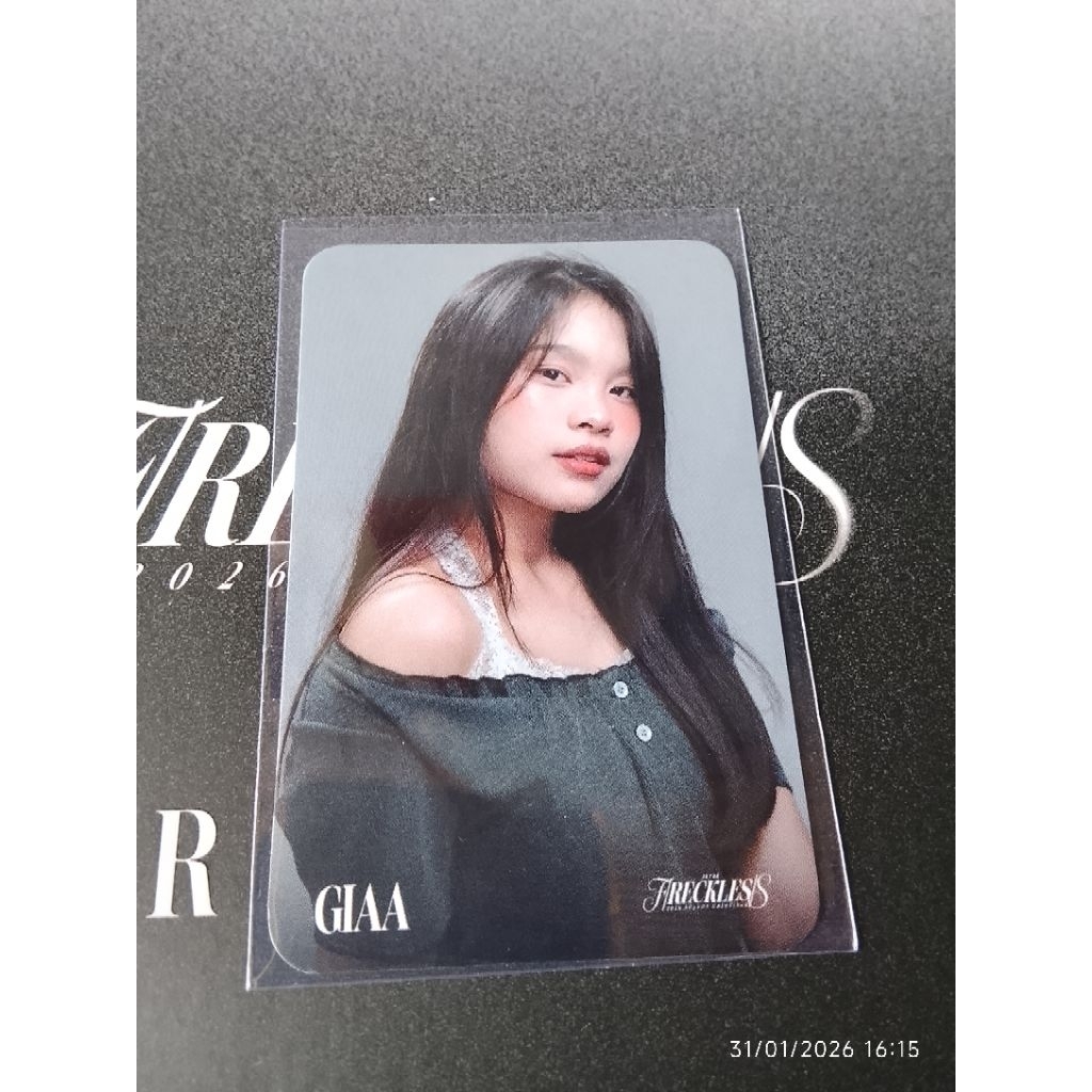 Photocard JKT48 Kalender 2026 Freckless - Hagia Sopia (Gia)