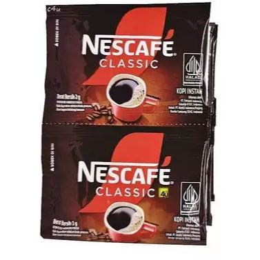 Nescafe Classic Kopi Instan Robusta 2gr