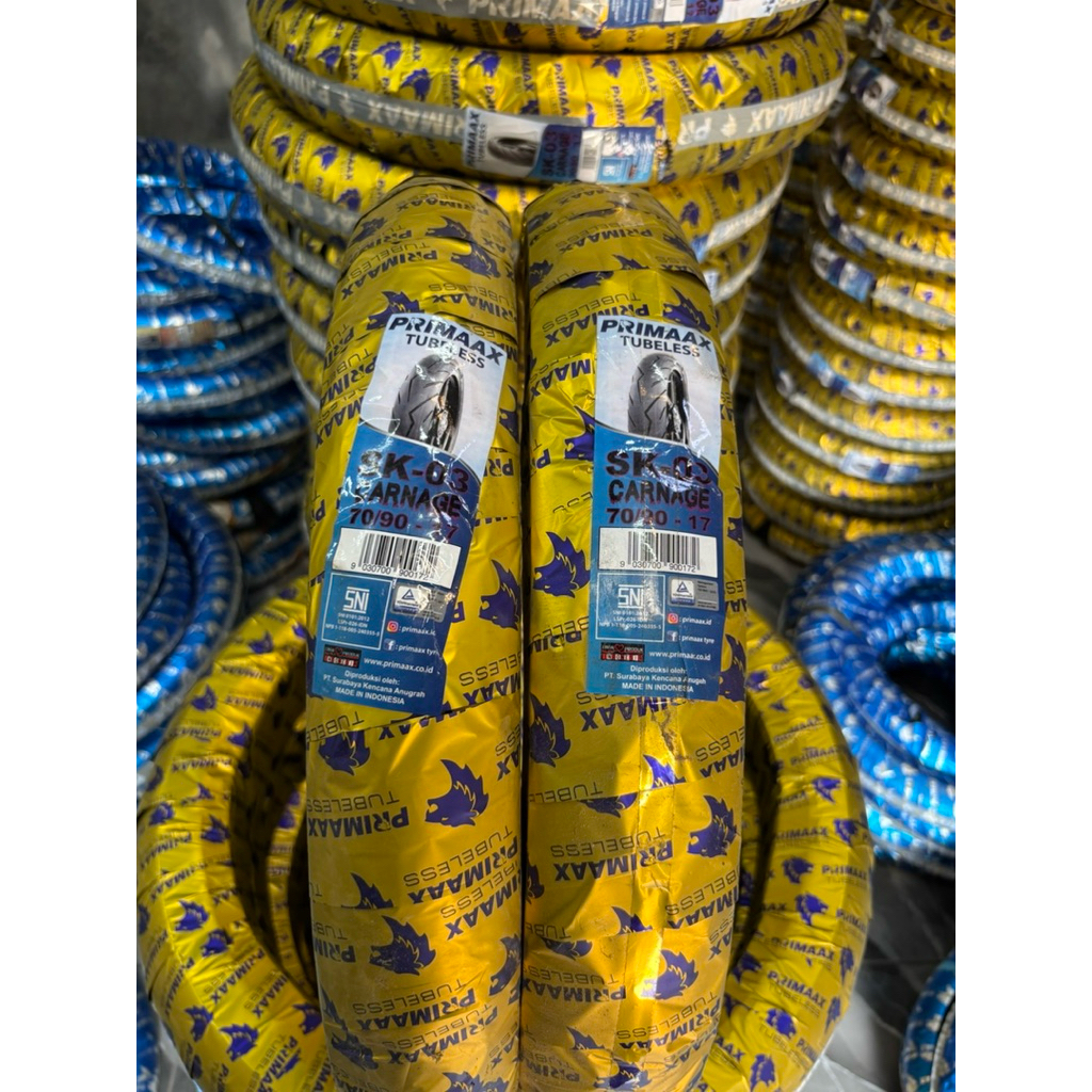 BAN PRIMAX SK 03 70/90 RING 17 Tubeless