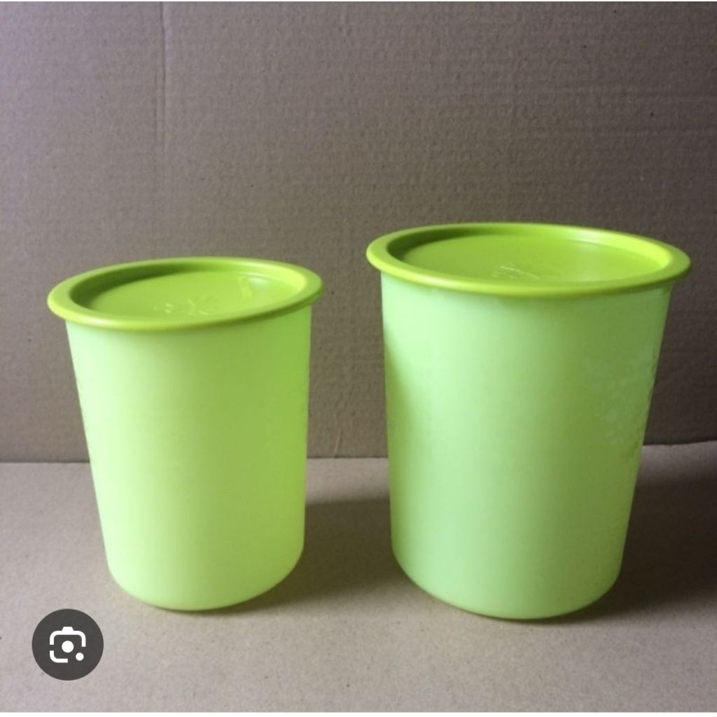 Tupperware small mosaic canister 1,2L + 1,9L