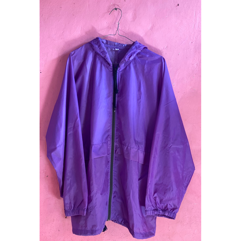 Hoodie Zipper Parasut Preloved