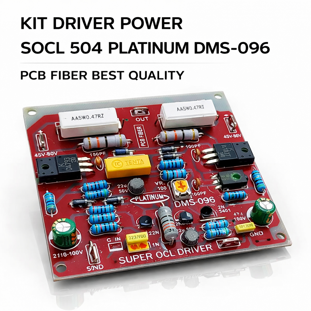 Driver power SOCL 504 DMS 096 PCB Fiber / Super OCL Ampli Amplifier SOCL504 / Kit Driver SOCL 504