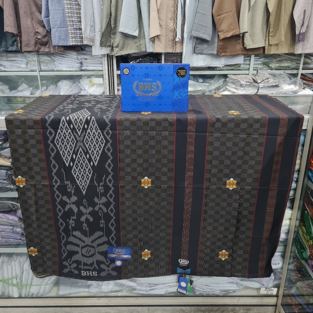 Sarung BHS Classic Songket Gold Silver KWG Dobby SKT DAM KDP