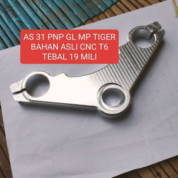 SEGITIGA SHOK GL MP TIGER ATAS CNC AS 31 GL MP TIGER (T ATAS CNC ASLI AS 31)FULL CNC TRIPEL CAMP
