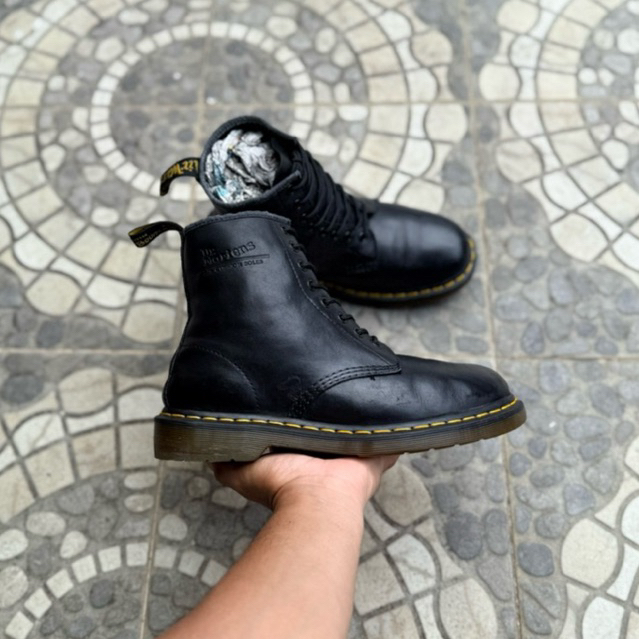 DR.MARTENS 1460 BLACK NAPPA