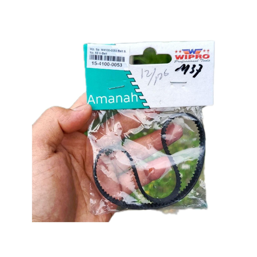 Vanbelt wipro amplas duduk tank belt sander W4100 modern wipro