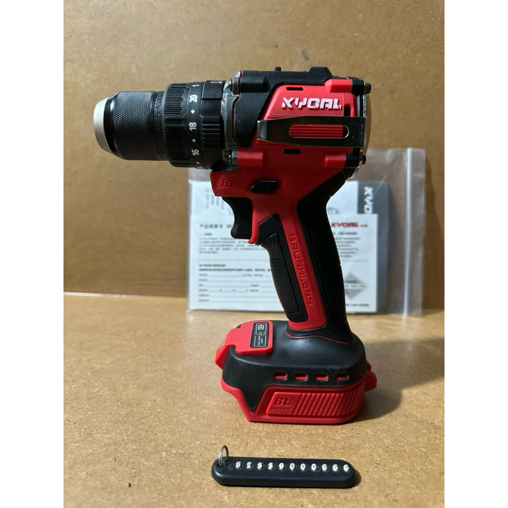 KYOAL 20v 21v 3Mode Bor Cordless 10mm Baterai Brushless Kayu Besi Beton 65nm Multifungsi KY-6065 KY6
