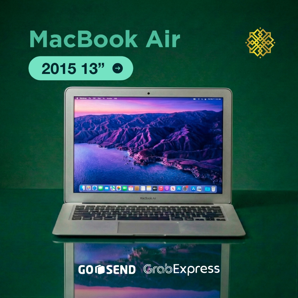 MacBook Air 2015 13 inch | RAM 4/8/16 | SSD 128/256/512/1TB/2TB | Second Like New | Original | Fulls