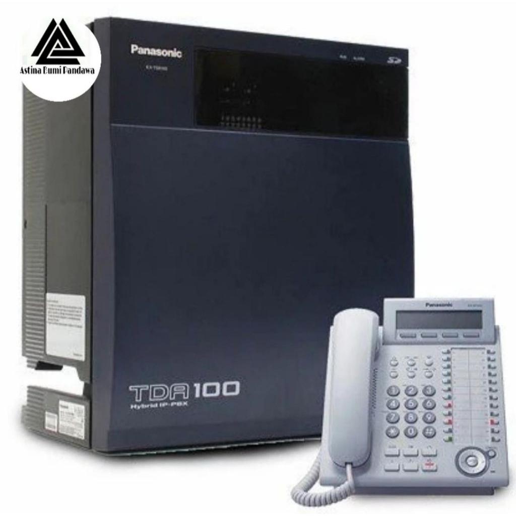 PABX PANASONIC TDA-100 16 Line 48 Extension + Pesawat Telepon Master KX-DT333