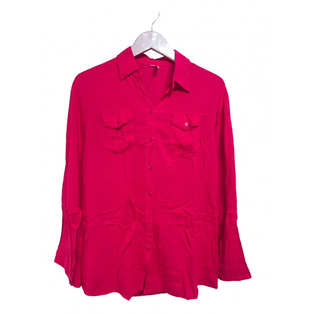 Kemeja Rayon MODELLO Merah