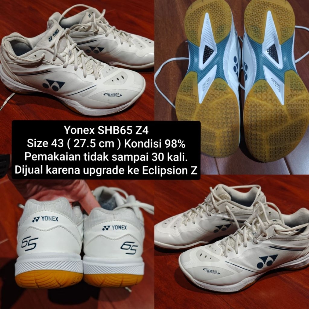 BEKAS - Original - SEPERTI BARU - Yonex SHB 65 SHB65 Z4 WIDE Sepatu Bulutangkis Badminton Shoes