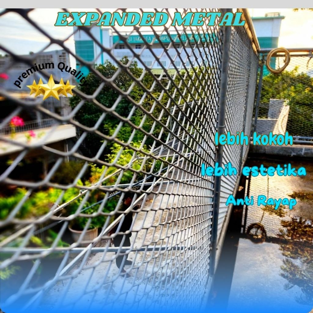 Expanded Metal / Kawat Expanded Metal / Plat Expanded Metal