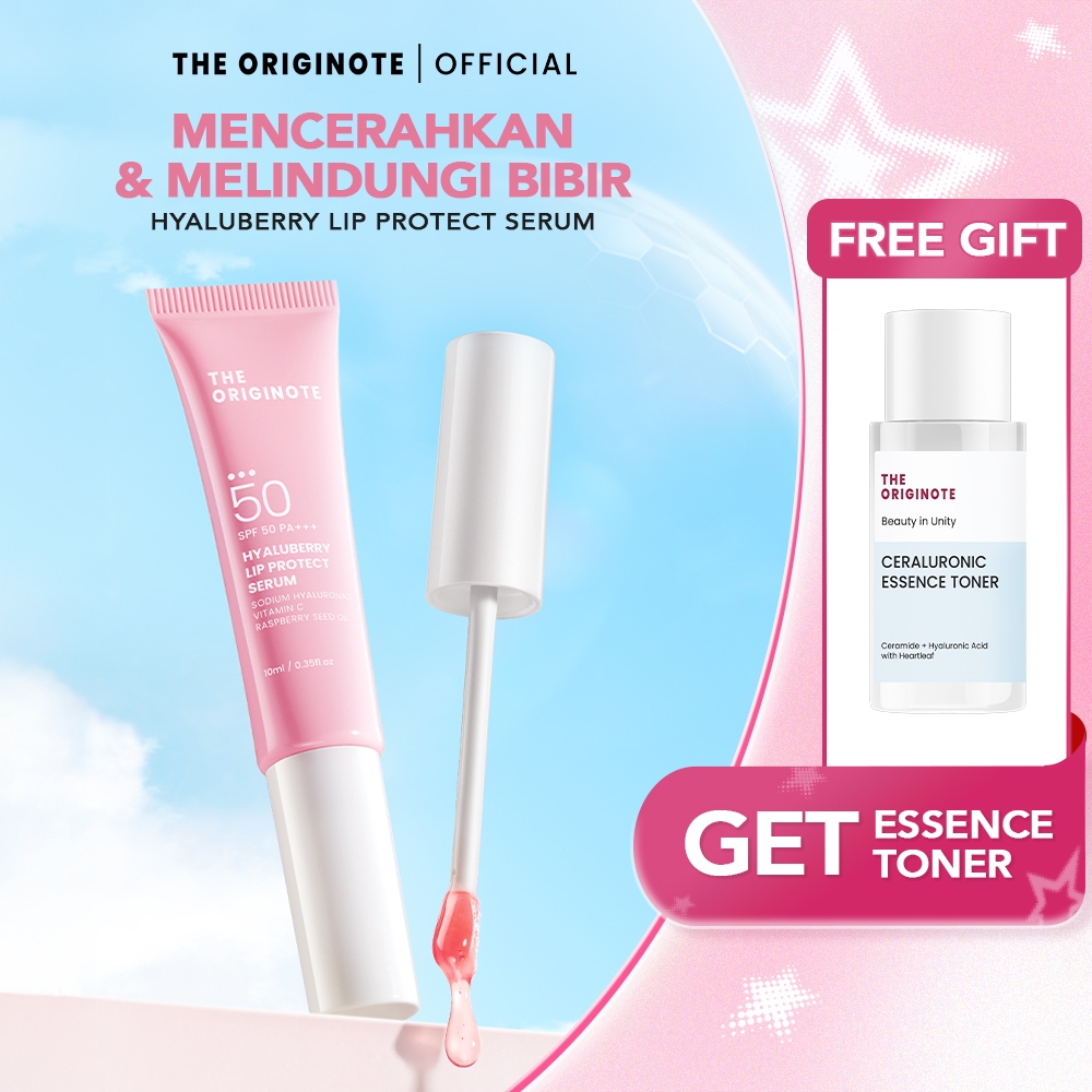 [READY STOCK] The Originote Hyaluberry Lip Serum SPF 50 PA+++ Lip Treatment Mencerahkan & Melindungi