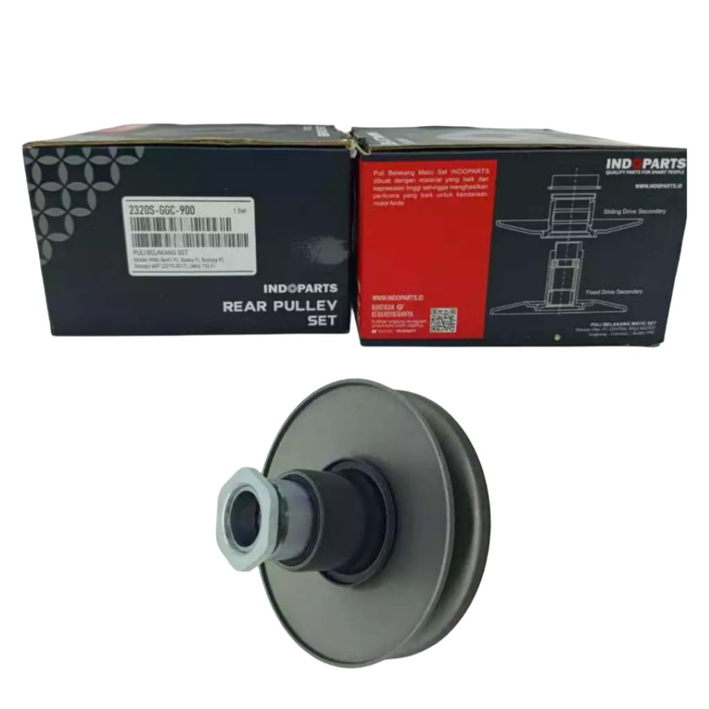 PULLY BELAKANG SET BEAT FI SPACY FI SCOOPY FI SCOOPY ESP 2015-2017 VARIO 110 FI ORIGINAL INDOPARTS -