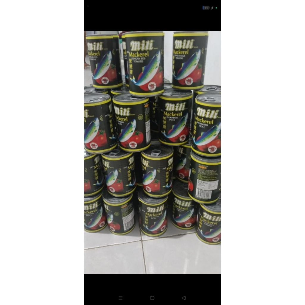 Sarden Mili 425g (Ikannya Besar & Panjang)