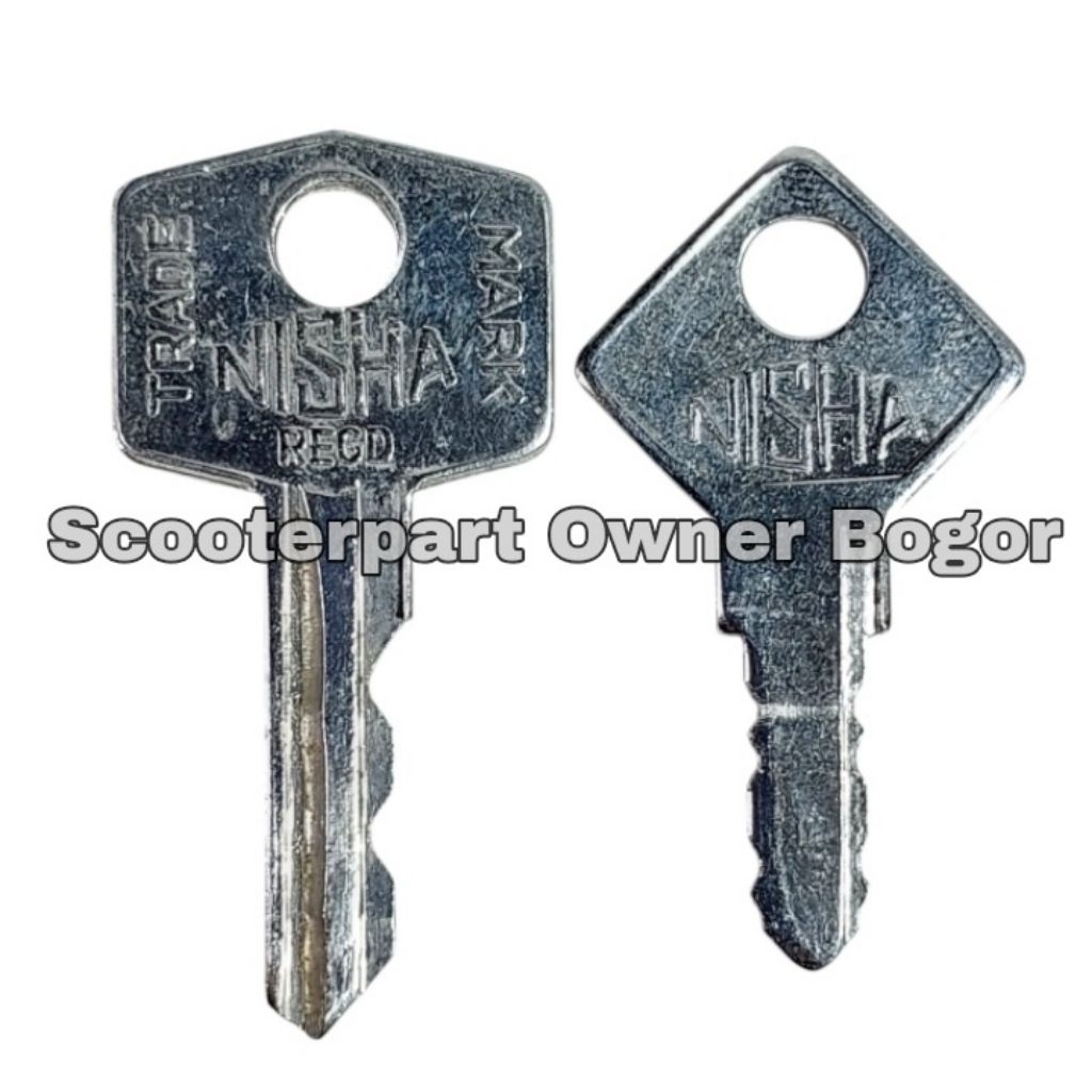 Anak Kunci Stang Laci Box Nisha Vespa VBA VBB VNB VGLA/B Kongo Super Sprint PTS PX