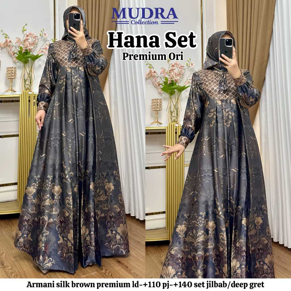 Mudra Hijab / Gamis Terbaru / Gamis Wanita / Gamis Premium / Terlia / Dekan / Malika / Hana / Mudra 