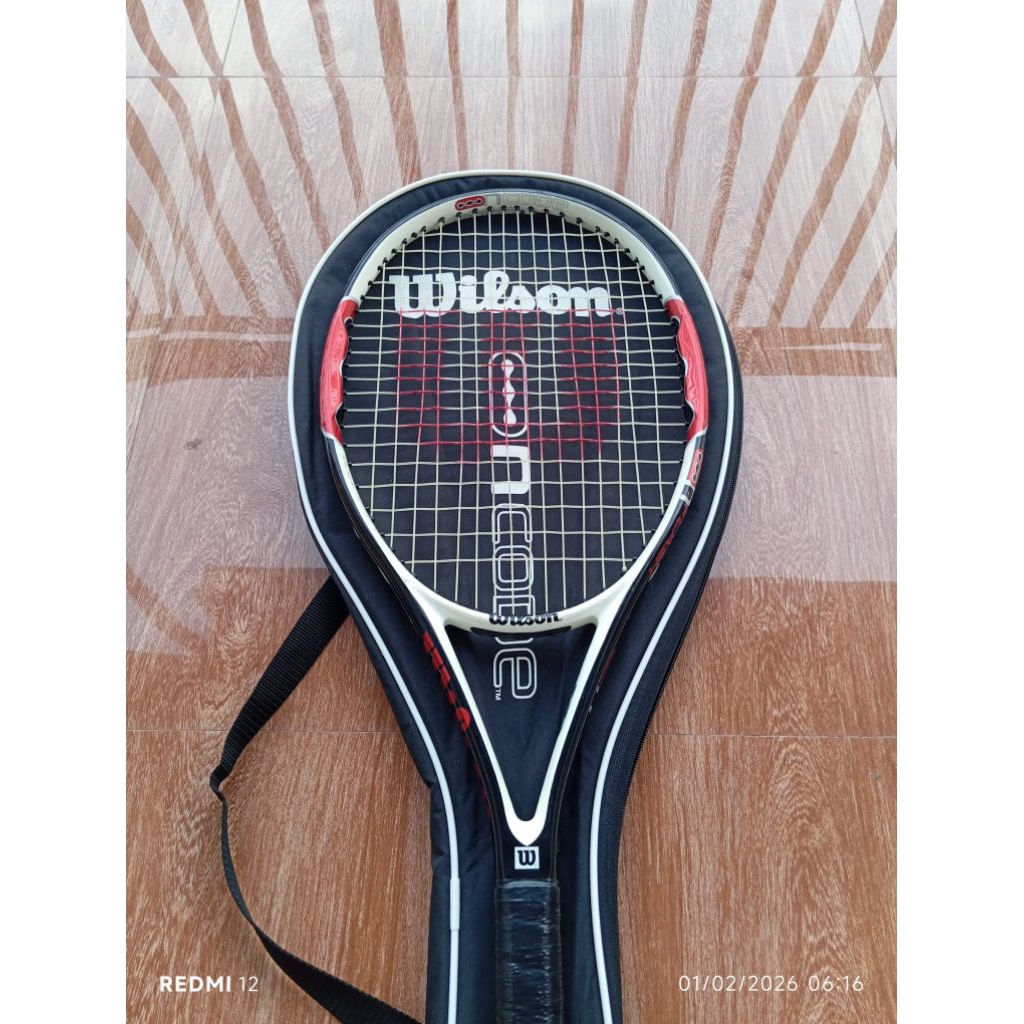 raket tenis Wilson nCode 260g bekas original