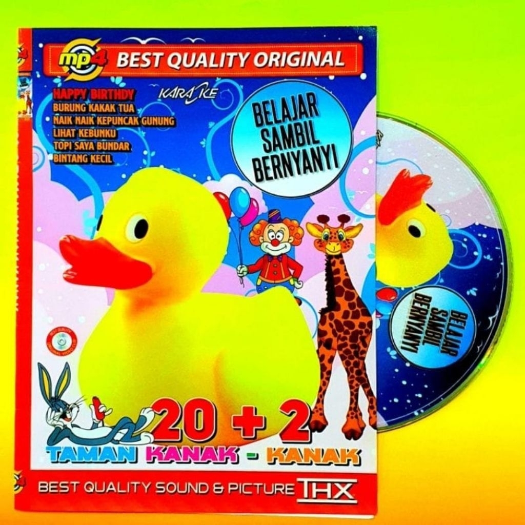 KASET DVD MP5 VIDEOO LAGU ANAK ANAK TERPOPULER SEPANJANG MASA-KASET MP4 LAGU TAMAN KANAK KANAK-KASET