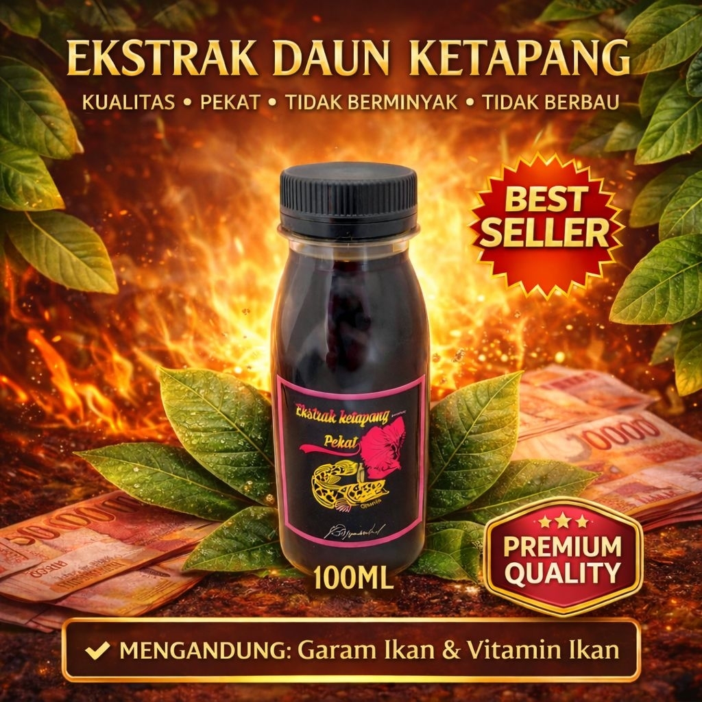 ekstrak daun Ketapang premium 100ml