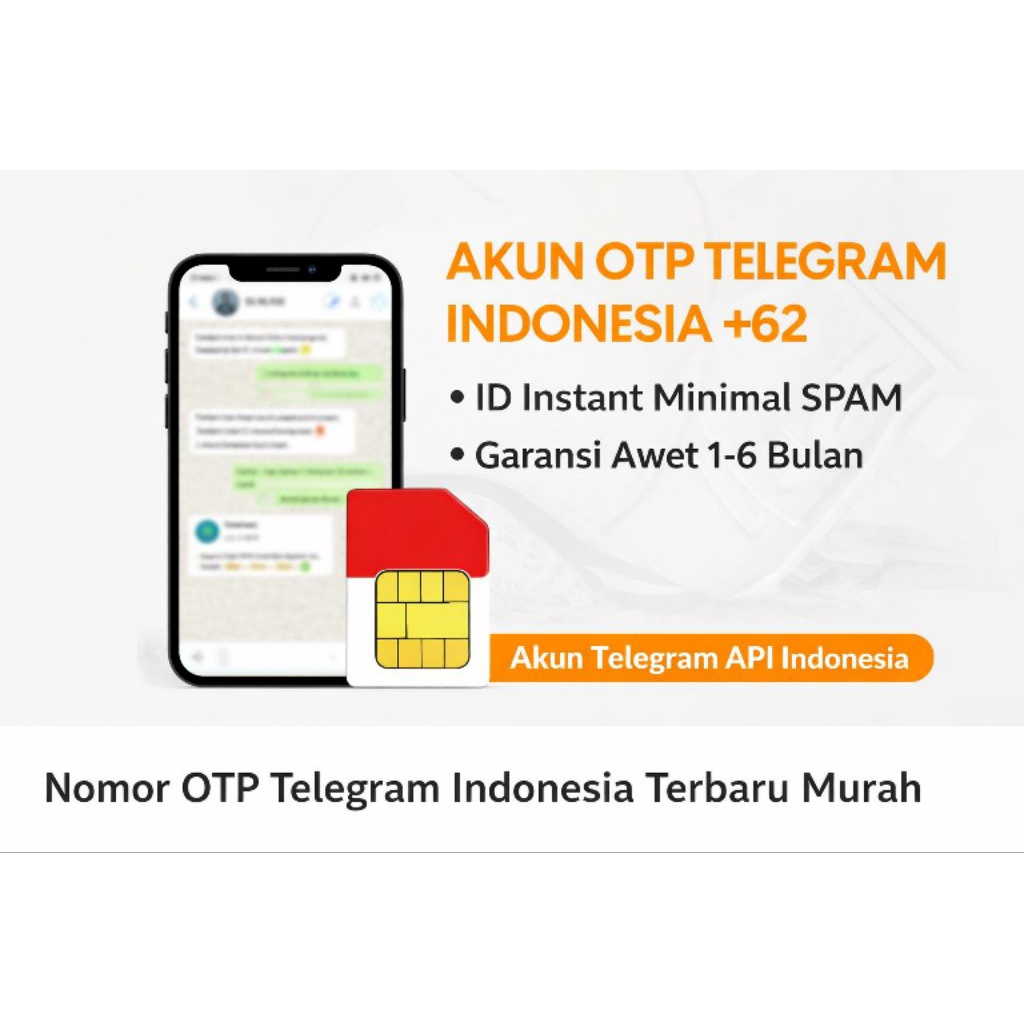 AKUN TEL3GR4M FRESH / OTP TEL3GR4M