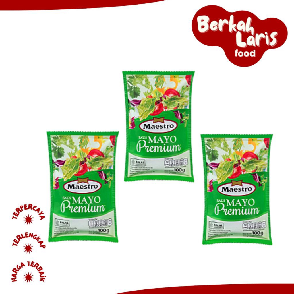 Maestro Mayones Saus Salad Sachet 100 gr