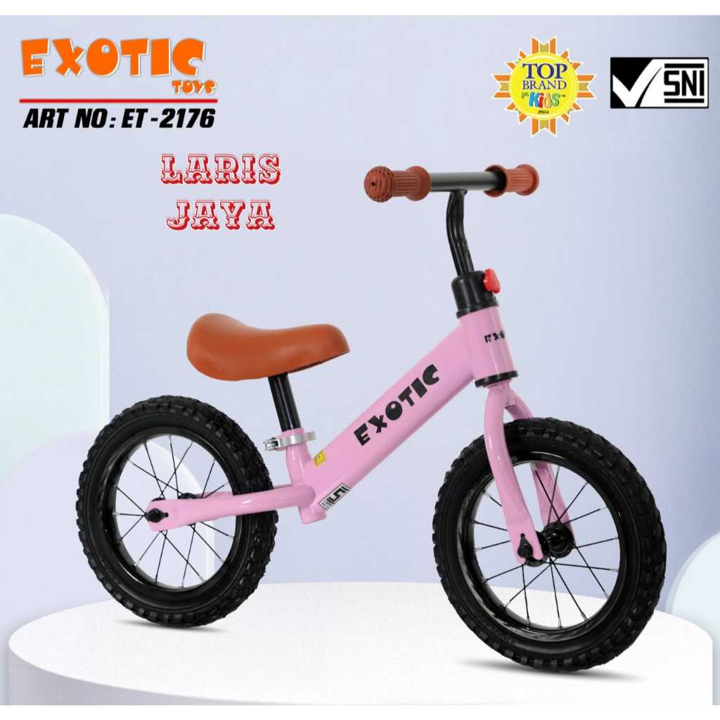Pushbike Sepeda Anak Tanpa Pedal ET-2176 By Exotic Terbaru