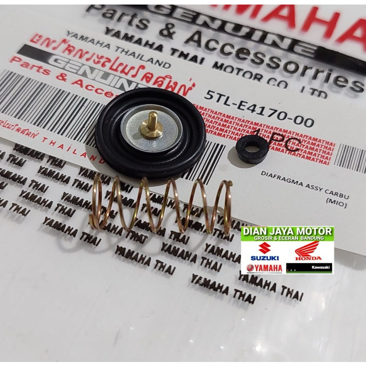 Thailand 5TL-E4170-00  diaphragma karburator karet karbu membran Mio Fino Nouvo Thailand 5TL