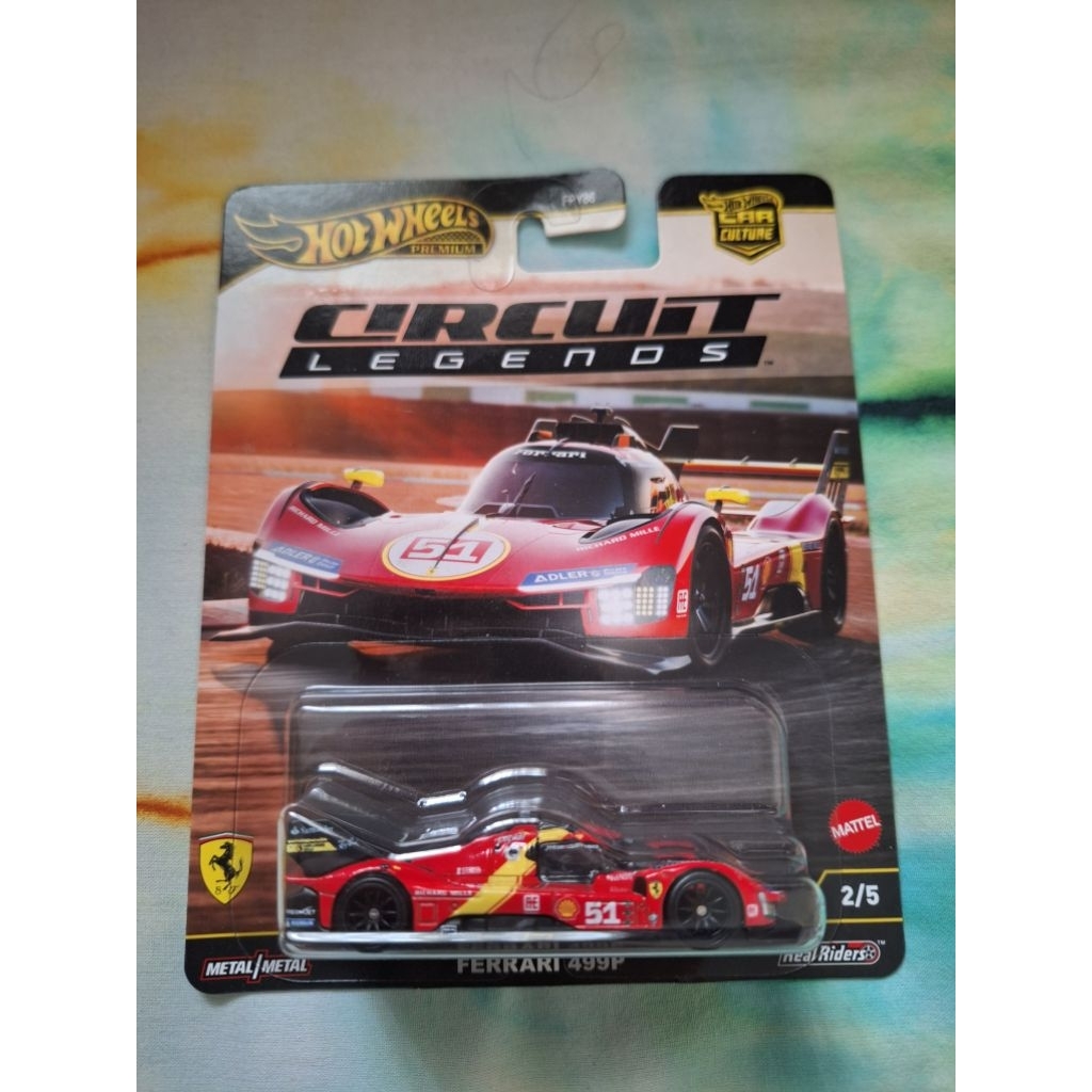 hot wheels circuit legends Ferrari 499P