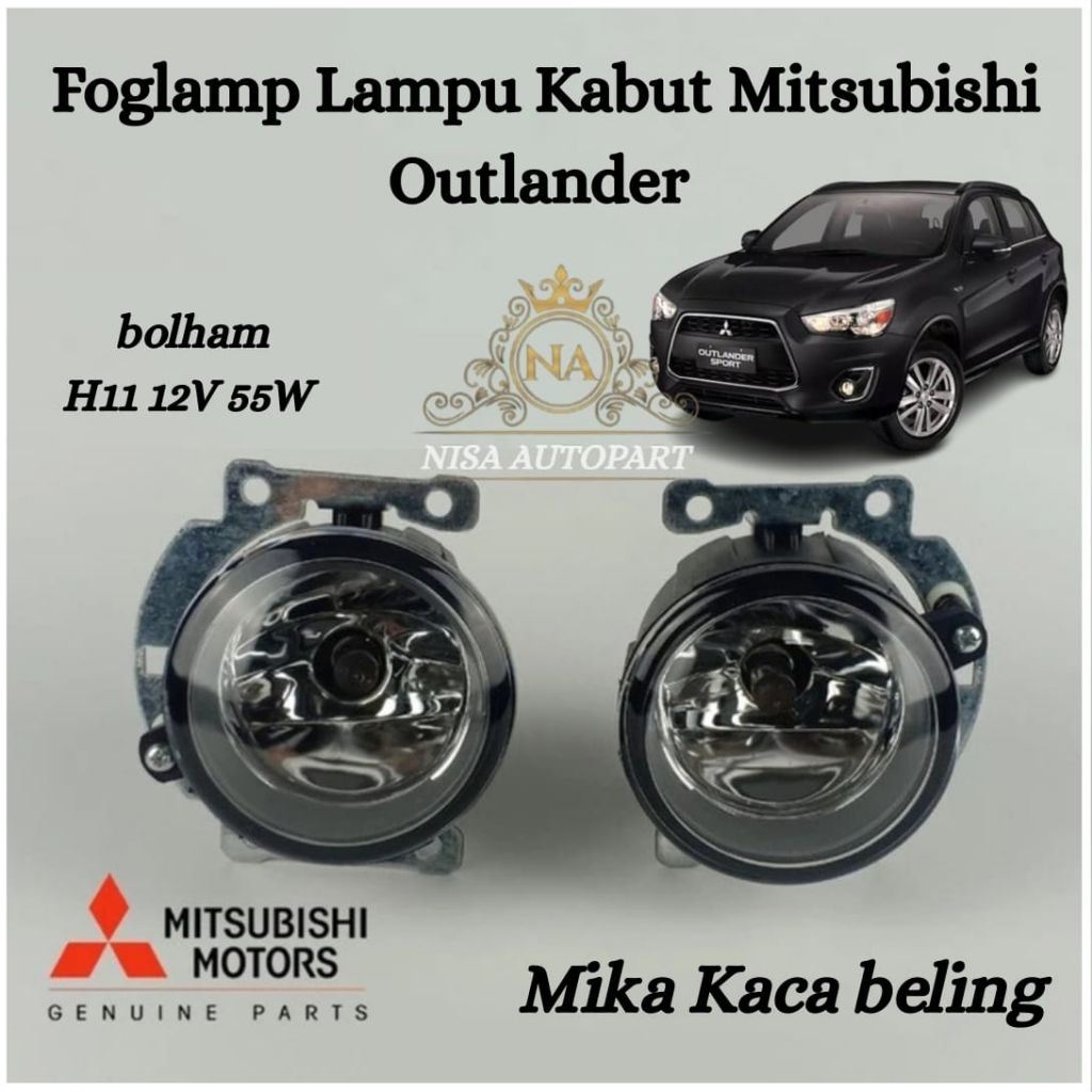 Foglamp Lampu Kabut Outlander