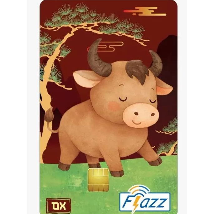 Kartu Flazz BCA Limited Edition Shio Ox GEN 2