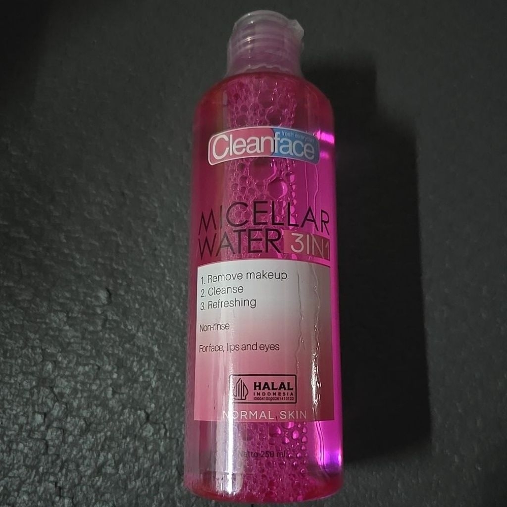 purbasari cleanface micellar water 250ml