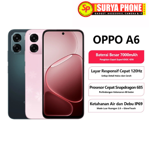 OPPO A6 RAM 6GB / 256GB