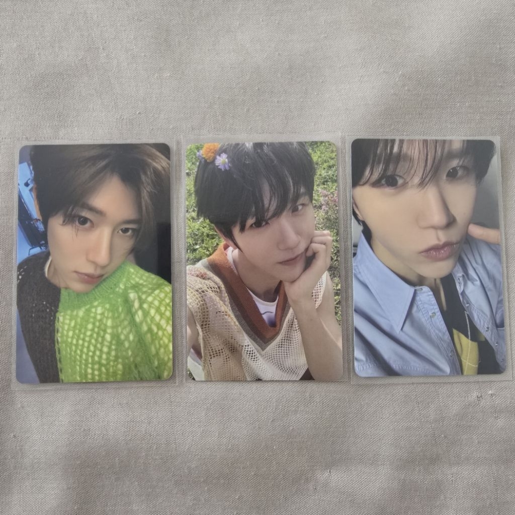 Photocard PC NCT Wish Official Sion Jaehee Login Color Poppop