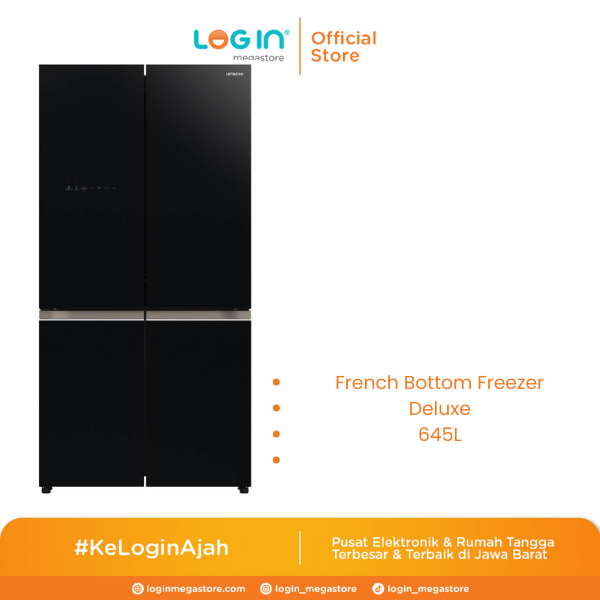 HITACHI KULKAS 4D TYPE RWB700VGD2GBK