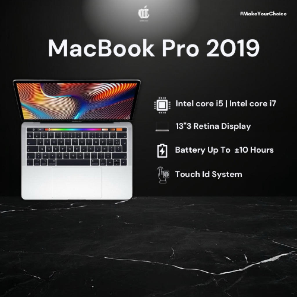 MacBook Pro 2018~2019 RAM 8|16 SSD 256~512 Second Bergaransi.