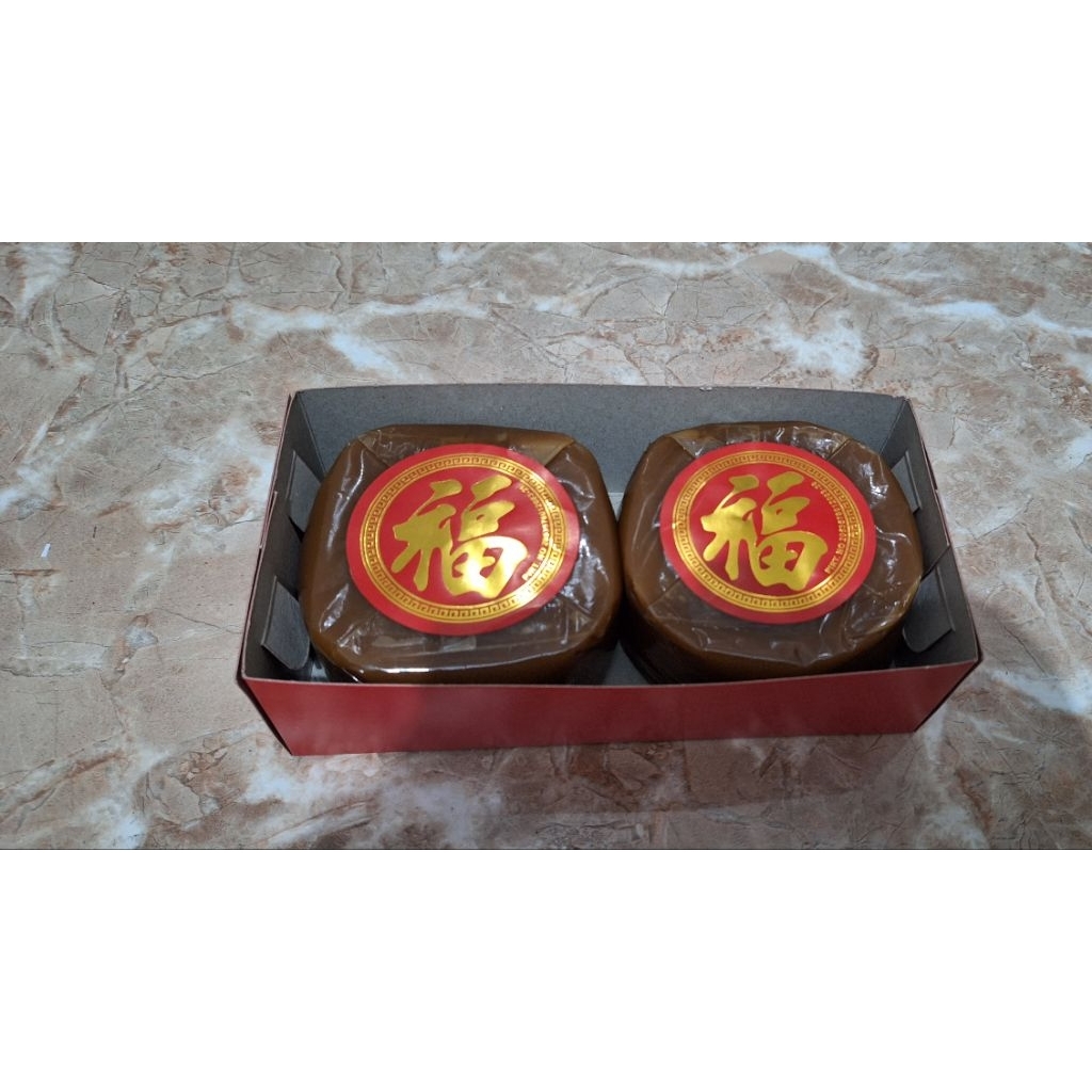 Kue Keranjang Medan Halal Besar TANPA KOTAK (1 Pcs)