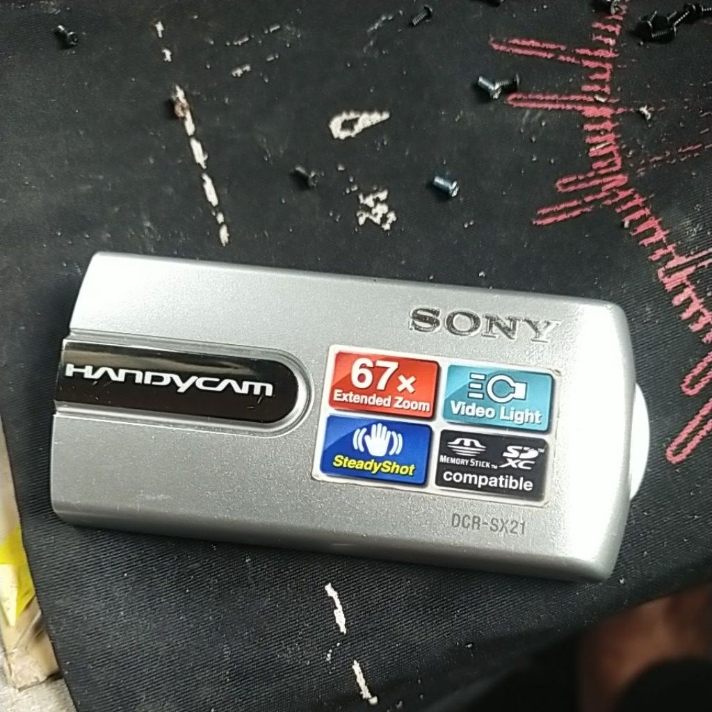 back cover kesing lcd handycam sony dcr-sx21e dcr sx21e