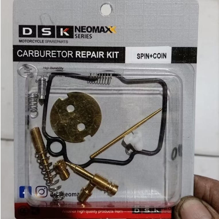 Repair karbu karburator + coin spin 125 DSK