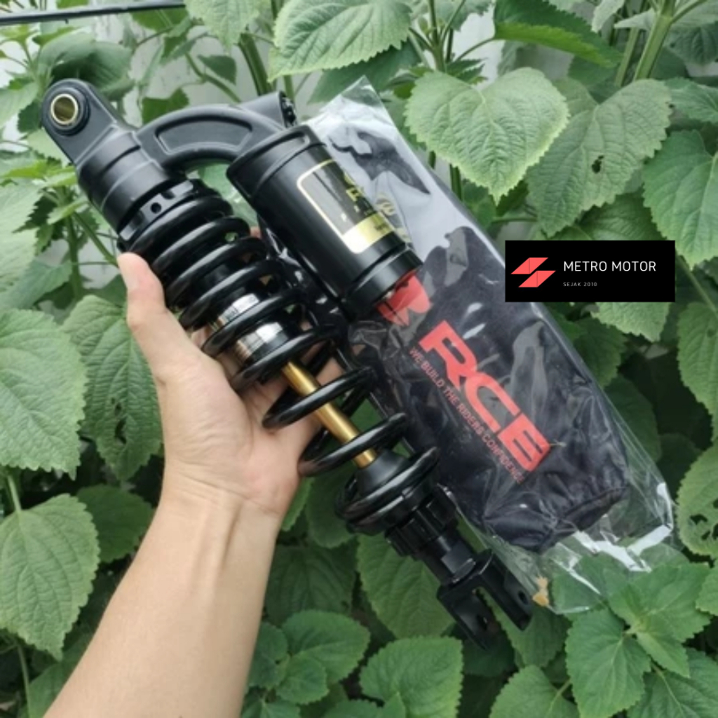 Shock belakang motor matic tabung rcb + sarung model EVO Vario Mio Beat Scoopy Fino Nex Gear Spin Sk