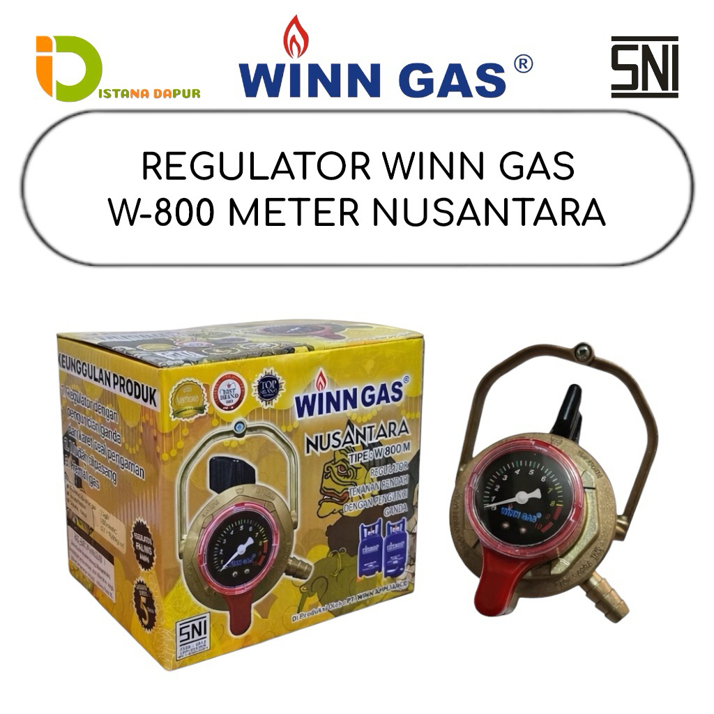 REGULATOR W 800 METER GOLD NUSANTARA WINN GAS
