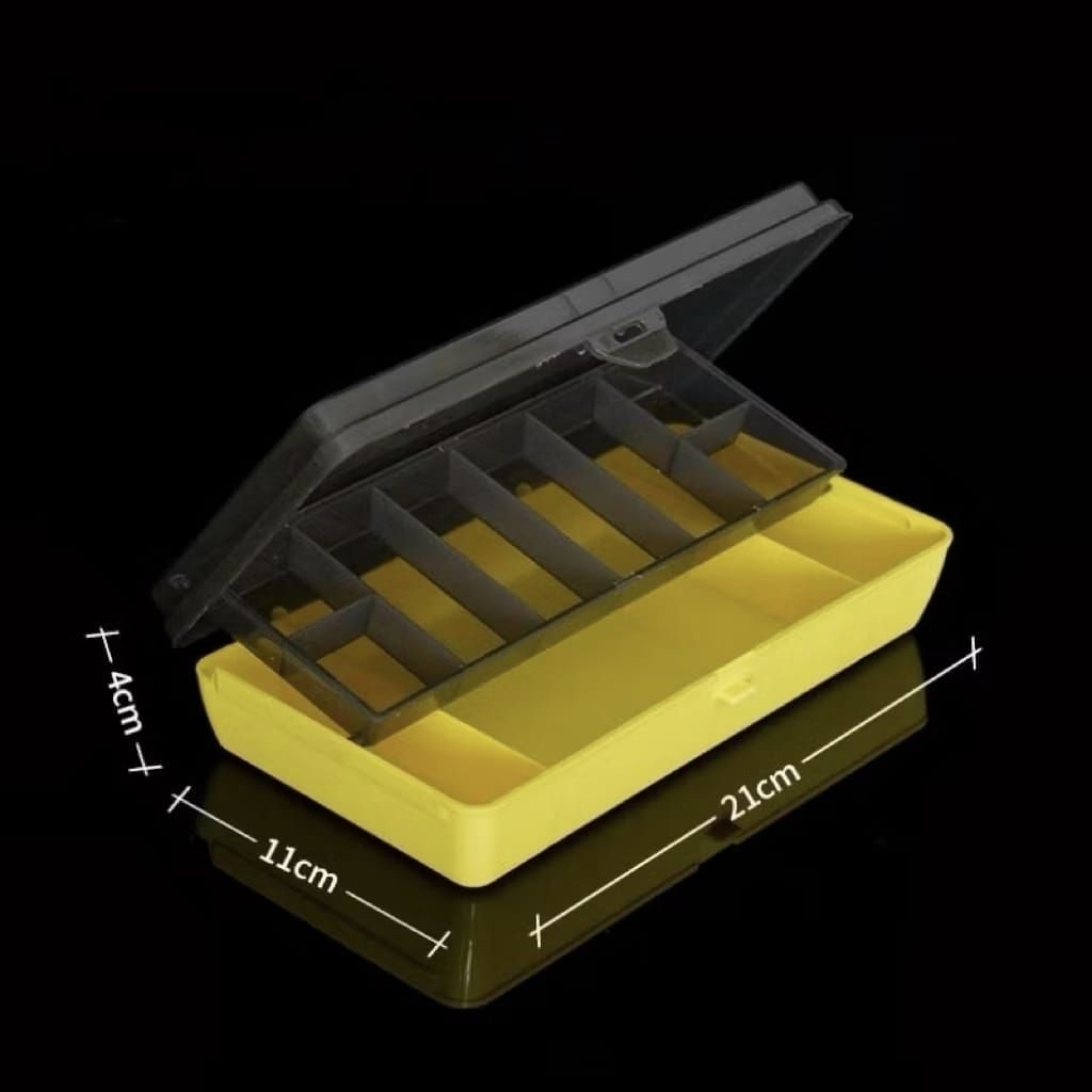 Lazarus Box Umpan Pancing Susun Dimensi 21x4,3x10,5cm - Kotak Pancing Box Tingkat - Kotak Piranti Ko