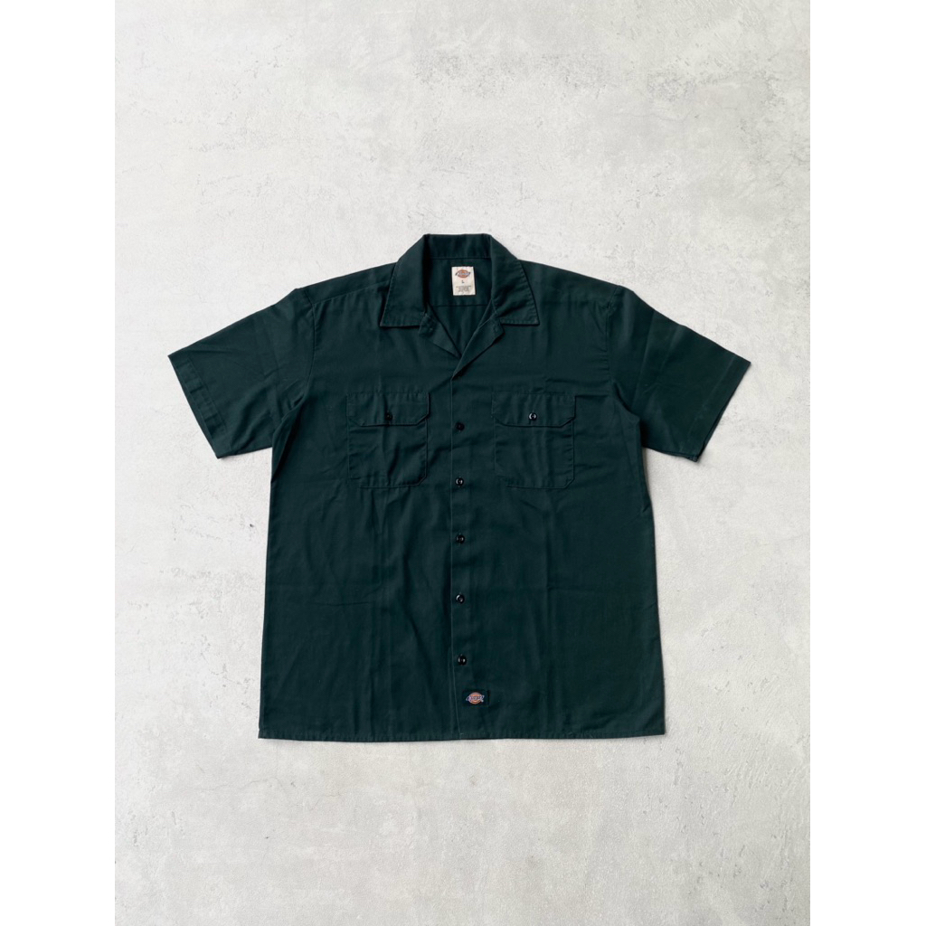 Dickies S/S Workshirt - Hunter Green