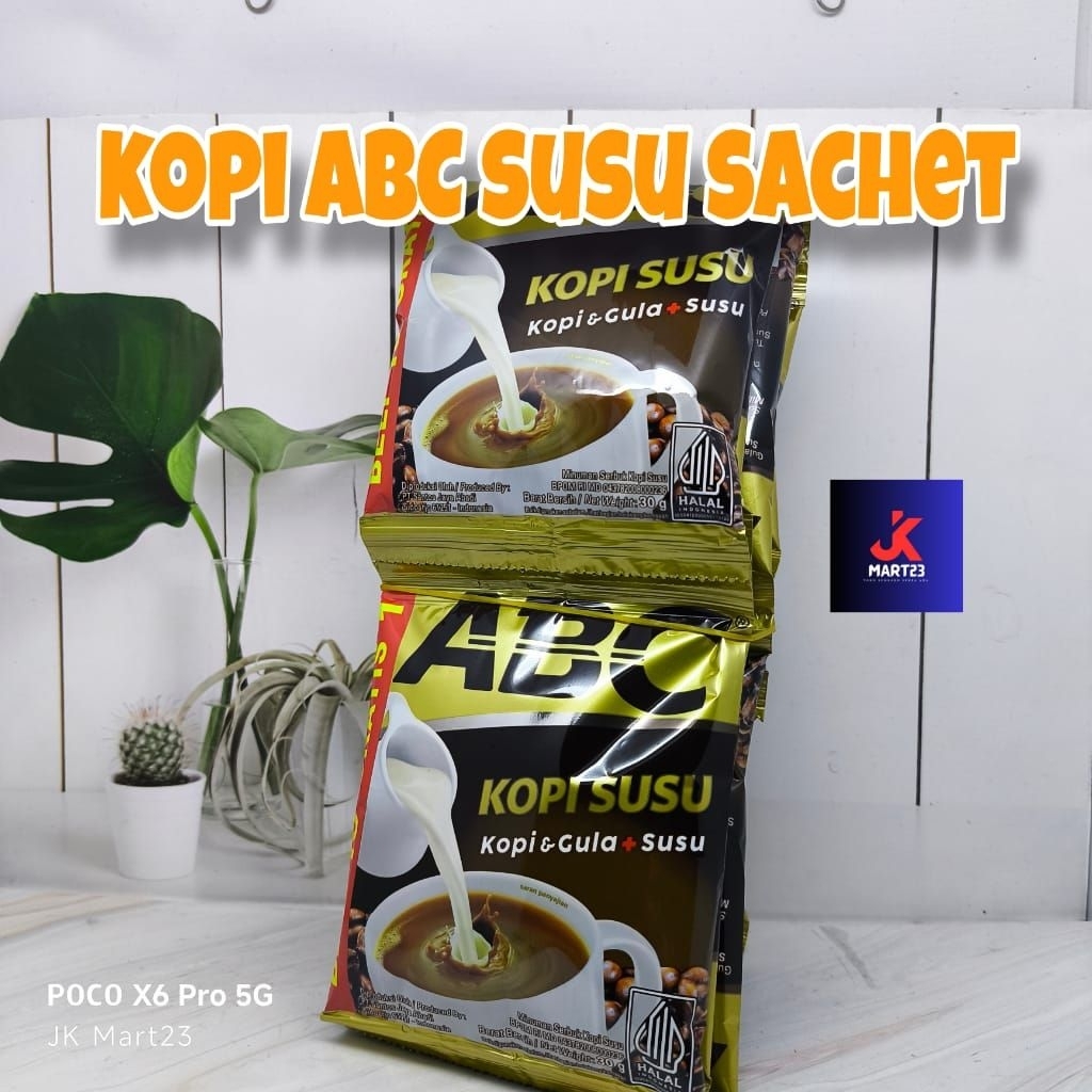 KOPI ABC SUSU 1 DUS ISI 12 RENCENG