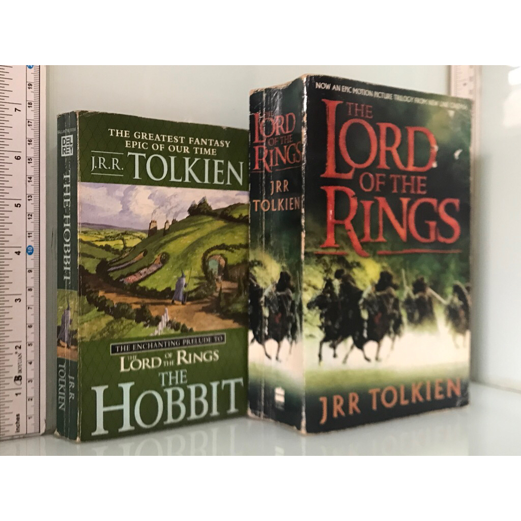 Koleksi Buku Import LORD OF THE RING & THE HOBBIT JRR TOLKIEN