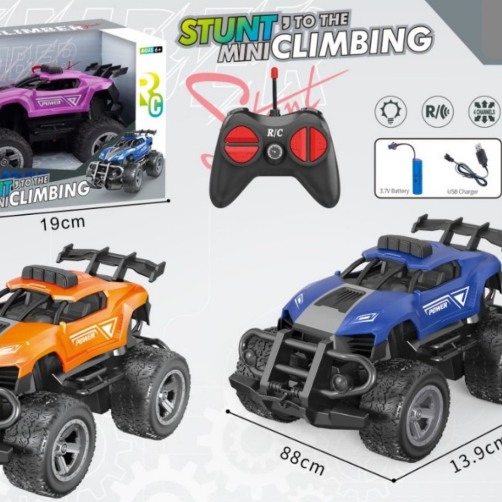 MAINAN ANAK MOBIL REMOT OFF ROAD RC CLIMBING OFF ROAD REMOT CONTROL CHAS | MOBIL RC CLIMBING MINI PO