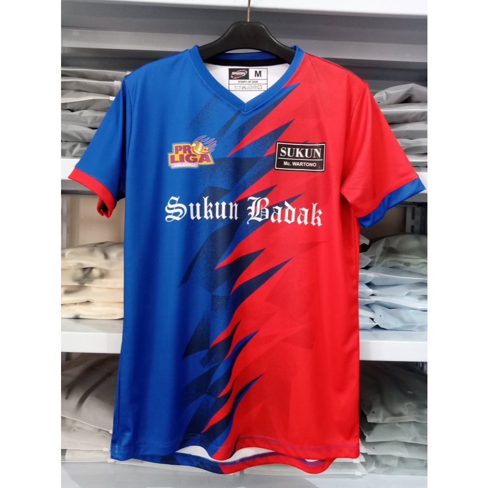 Kaos Voli Sukun Badak Proliga 2026/Jersey Voli Sukun Badak Proliga 2026/Celana Voli Sukun Badak Prol