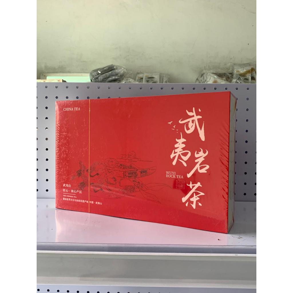 Teh China Premium Wuyi Rock Tea Asli Import 250g WuYi Yan Cha Gift Box Chinese Tea