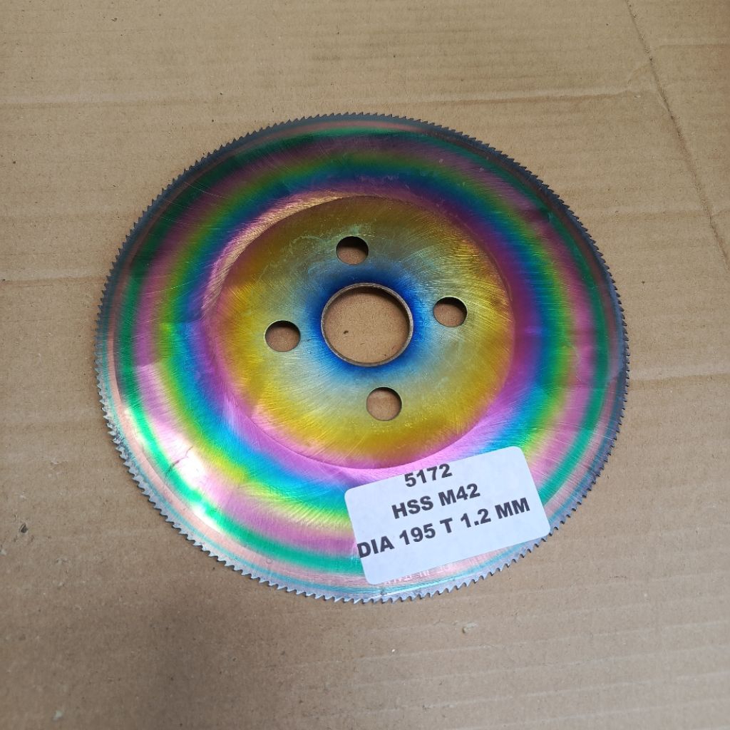 A023 Circle Saw HSS / Gergaji HSS / Bahan Taji Ayam / Bahan Pisau Premium