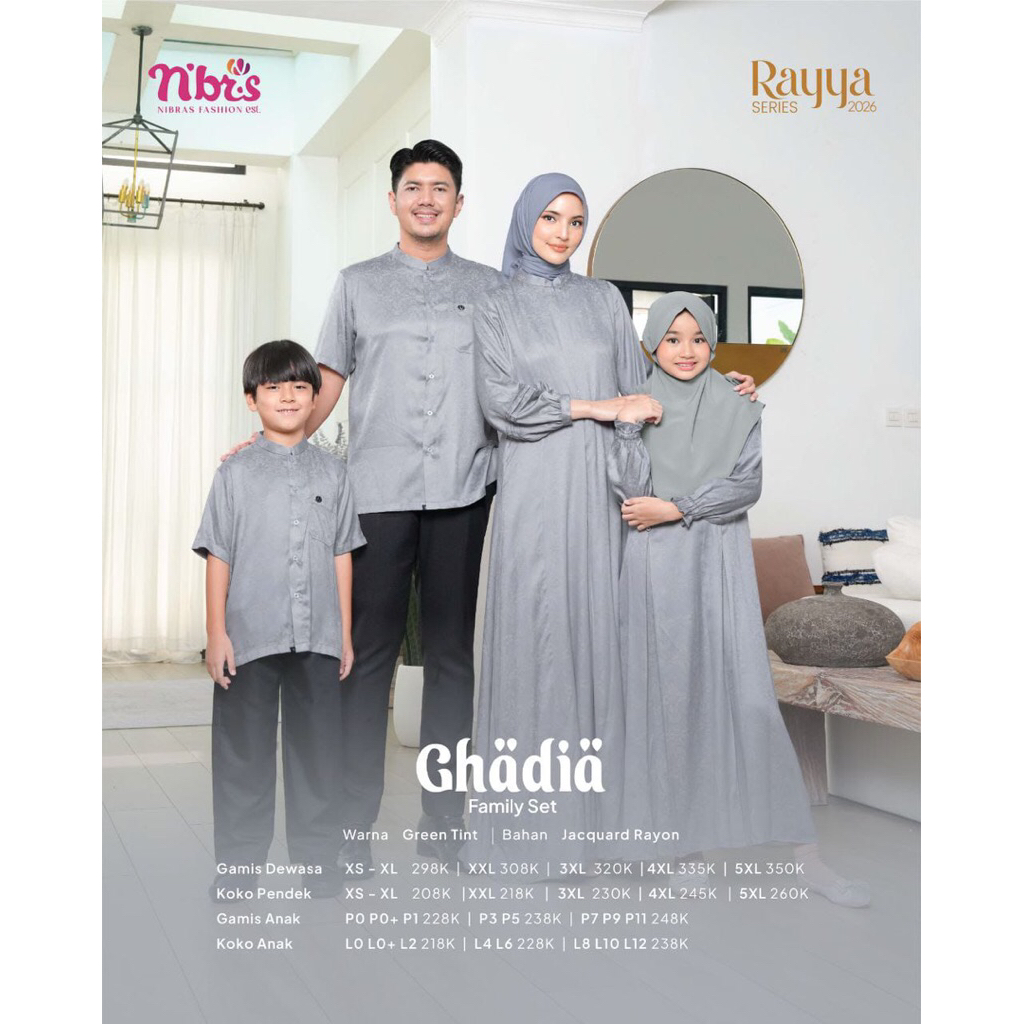 GHADIA NIBRAS RAYYA SERIES 2026